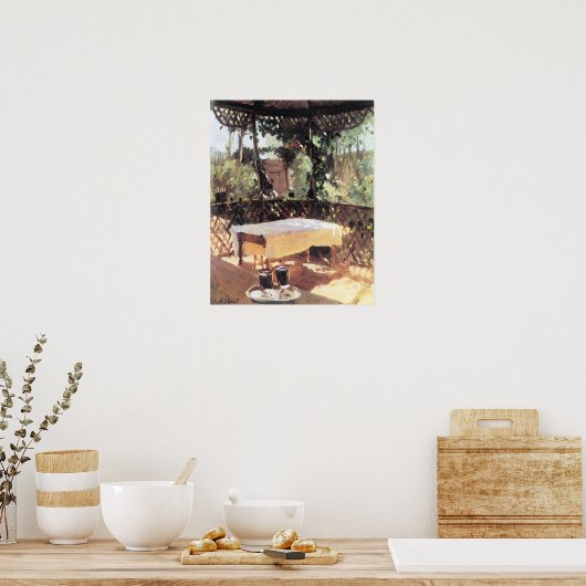 Two Wine Glasses von John Singer Sargent Poster (Küche)