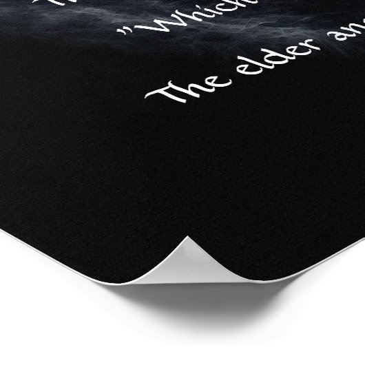 TWO WOLVES CHEROKEE TALE Art Poster (Ecke)