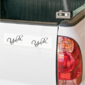 TWO Yalda Autoaufkleber (Auf Lkw)