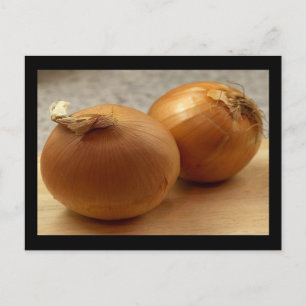 Two Yellow Onions Cards Postkarte