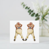 TwodLEDEE & TWODLEDUM IN WONDERLAND Postkarte (Stehend Vorderseite)