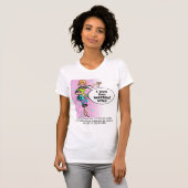 Twofer T-Shirts - Polka-Punkt-Martini-Diva (Vorne ganz)