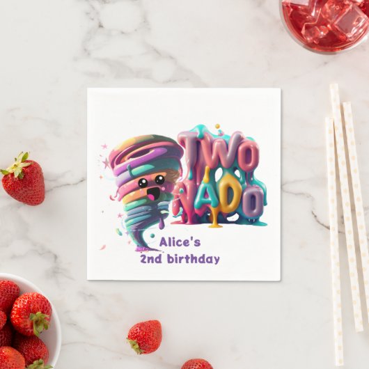 Twonado-T - Shirt Serviette (Beispiel)