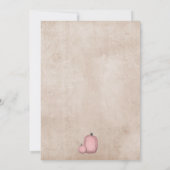 Twoo Spooky Kawaii Ghost Halloween Geburtstag Einladung (Rückseite)