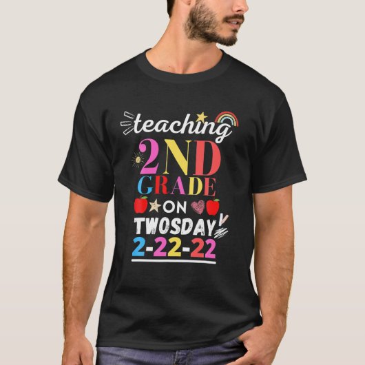 Twosday 02-22-2022 Tuesday February 2Nd 2022 Funny T-Shirt (Vorderseite)