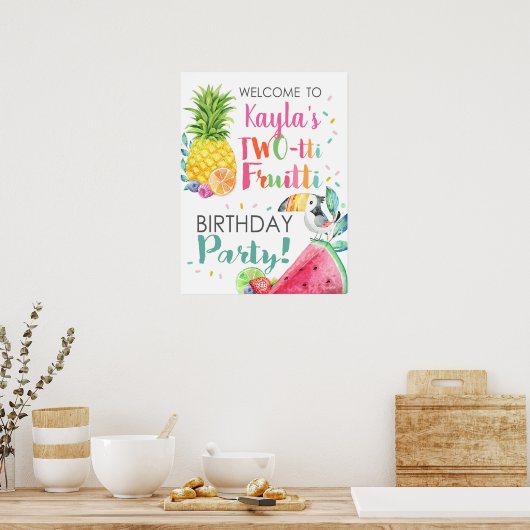 Twotti Fruitt Party Poster (Küche)