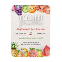 Twotti Frutti 2. Geburtstag Einladung