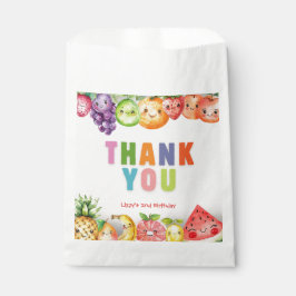 Twotti Frutti Fruit Thema Danke Geschenktütchen