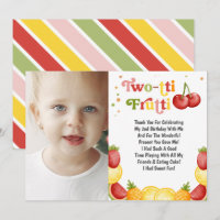 Twotti Frutti Fruity Fun Zweite Geburtstagsparty