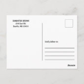 Twotti Frutti Frutti Zweiten Geburtstag Vielen Dan Postkarte (Rückseite)