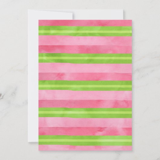 Twotti Frutti Geburtstagsfeier Einladung (Rückseite)