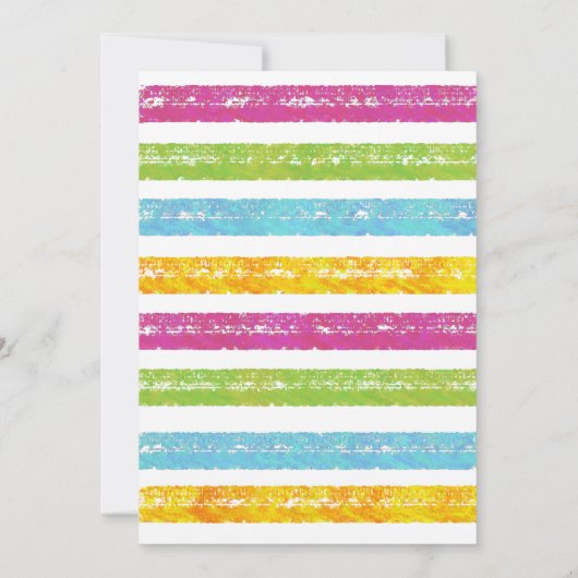 TWOtti Frutti Party Sommer Obst Süsse Wende 2 Einladung (Rückseite)