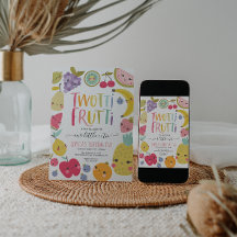 Twotti Frutti Zweite Geburtstagsparty