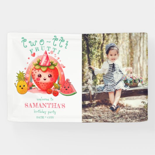 TWOTTI Tutti Frutti Sommer Frucht Kinder Kinder 2. Banner (Horizontal)