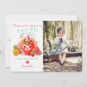 TWOTTI Tutti Frutti Sommer Frucht Kinder Kinder 2. Dankeskarte (Vorderseite)