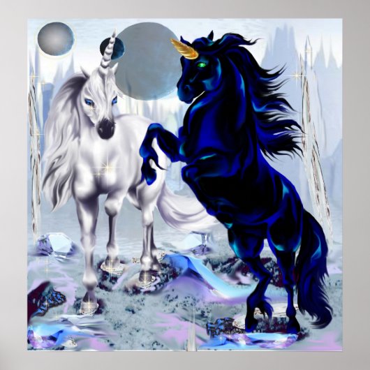 TwoUnicornsFantasie Poster (Vorne)