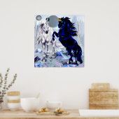 TwoUnicornsFantasie Poster (Küche)