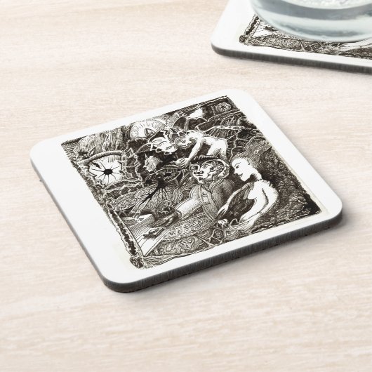 TwoWorlds Getränkeuntersetzer (Linke Seite)