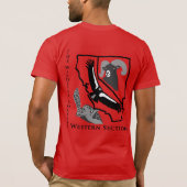 TWS Western Section Basic Logo T-Shirt (Rückseite)