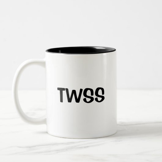 TWSS ZWEIFARBIGE TASSE (Links)