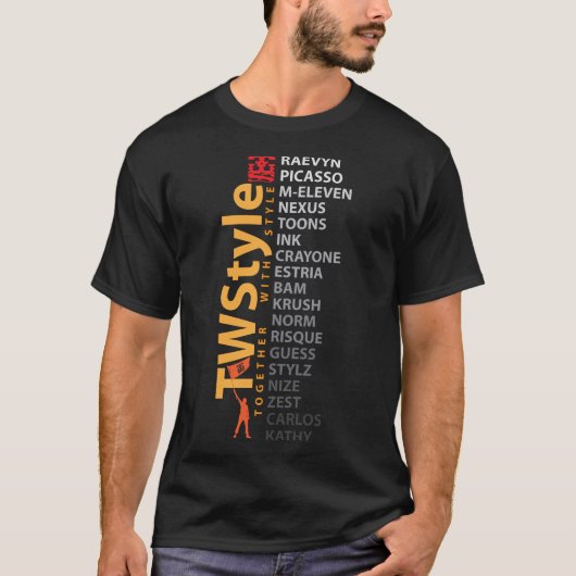 TWStyle Roll Call T-Shirt (Vorderseite)