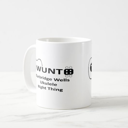 TWUNT Logo mit Wörtern Kaffeetasse (Vorderseite Links)