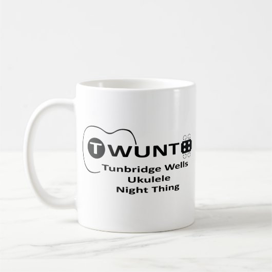 TWUNT Logo mit Wörtern Kaffeetasse (Links)