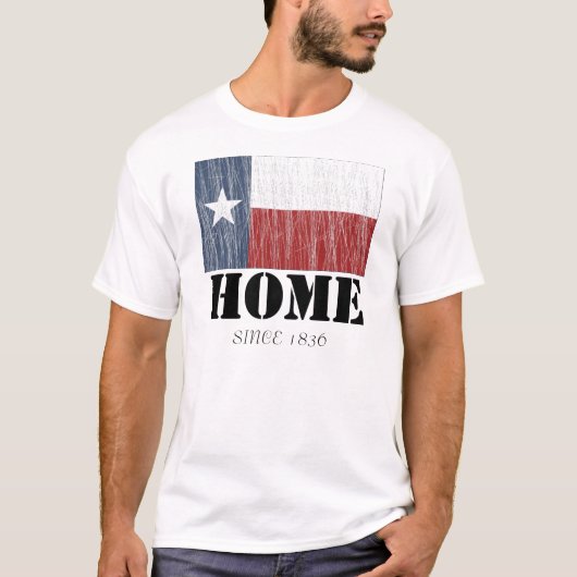 TX111 SEIT 1836 ZUHAUSE T-Shirt (Vorderseite)