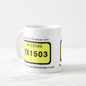 TX1503 KAFFEETASSE (Vorderseite Links)