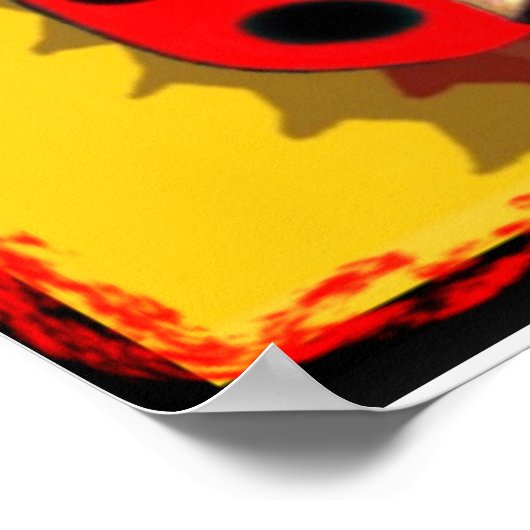 TX LadyBugs Poster mit Kitty Bug (Ecke)