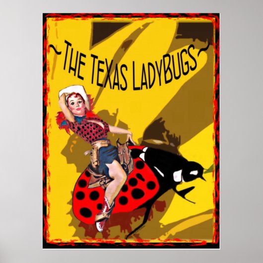 TX LadyBugs Poster mit Kitty Bug (Vorne)