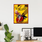 TX LadyBugs Poster mit Kitty Bug (Heimbüro)