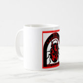 TX Marienkäfer-Tasse Kaffeetasse (Vorderseite Links)