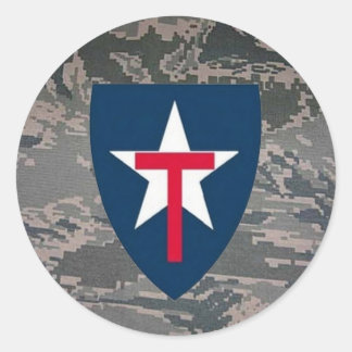 TXSG ABU Musteraufkleber Runder Aufkleber