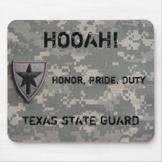 TXSG HOOAH! , Ehre, Stolz, Aufgabe, - mousepad