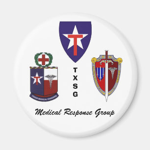 TXSG Medical Response Group Magnet