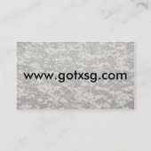 TXSG Visitenkarte (Rückseite)