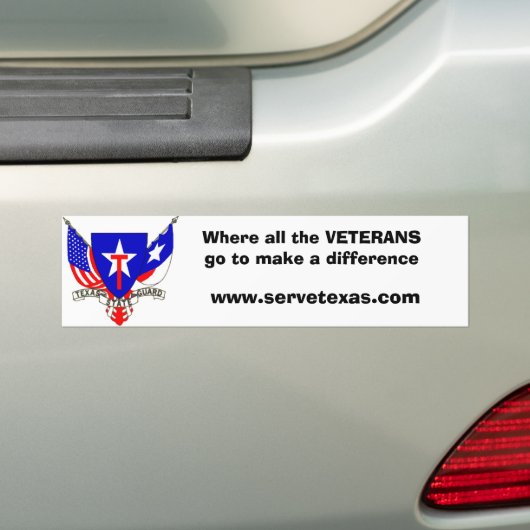 TXSG wo das ganzes VETERANSgo… Autoaufkleber (Auf Auto)