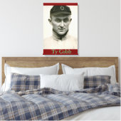Ty Cobb Canvas Print Leinwanddruck (Insitu (Schlafzimmer))