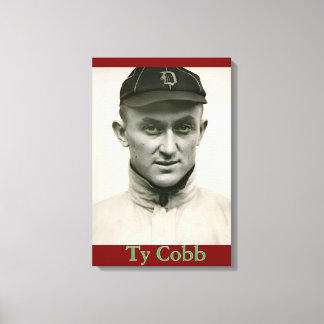 Ty Cobb Canvas Print Leinwanddruck