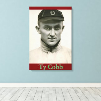 Ty Cobb Canvas Print Leinwanddruck