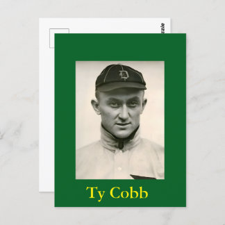 Ty Cobb Postcard Postkarte