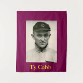Ty Cobb Wall Art Tapestery Wandteppich (Vorderseite)