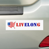TY Elon LIVELONG unterstützt absolute Flag für fre Autoaufkleber (Auf Auto)