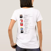 Ty, Gabriel, John James, and Nick Drawing T-Shirt (Rückseite)