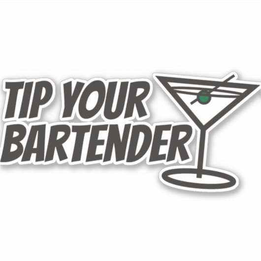 TYB Tipsy Aufkleber (Vorderseite)