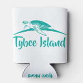 Tybee Green Turtle Dosenkühler (Rückseite)
