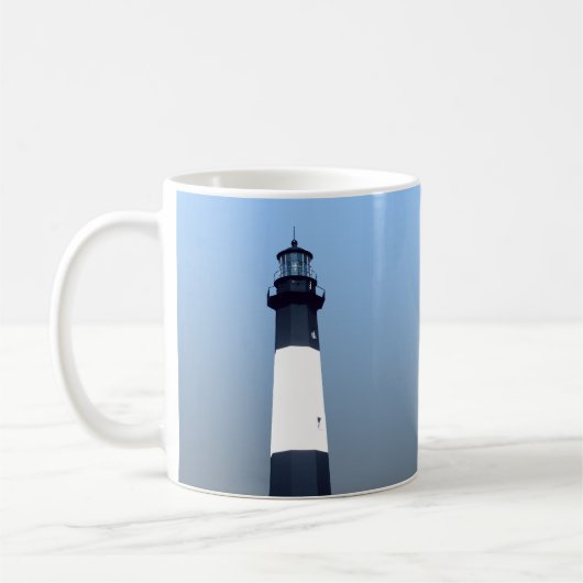Tybee Insel-Leuchtturm Kaffeetasse (Links)