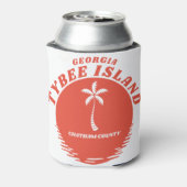 Tybee Island Chatham Landkreis Georgia Dosenkühler (Kanne Rückseite)