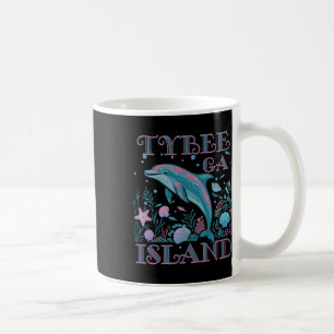Tybee Island Ga Delfinliebhaber Farbiger Strand So Kaffeetasse